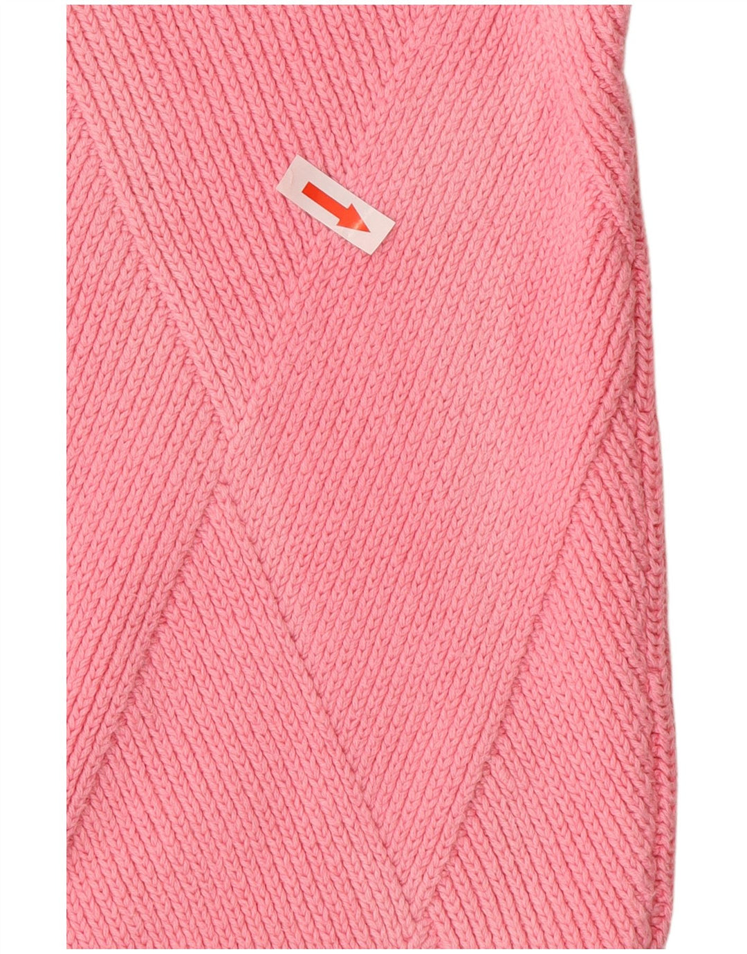 Suéter feminino Marks & Spencer com gola redonda, Reino Unido 14, rosa médio