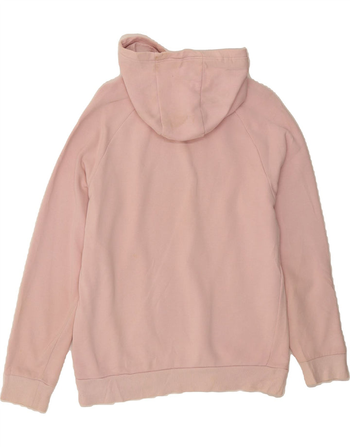 ELLESSE Girls Graphic Hoodie Jumper 13-14 Years Pink Cotton Vintage Ellesse and Second-Hand Ellesse from Messina Hembry 