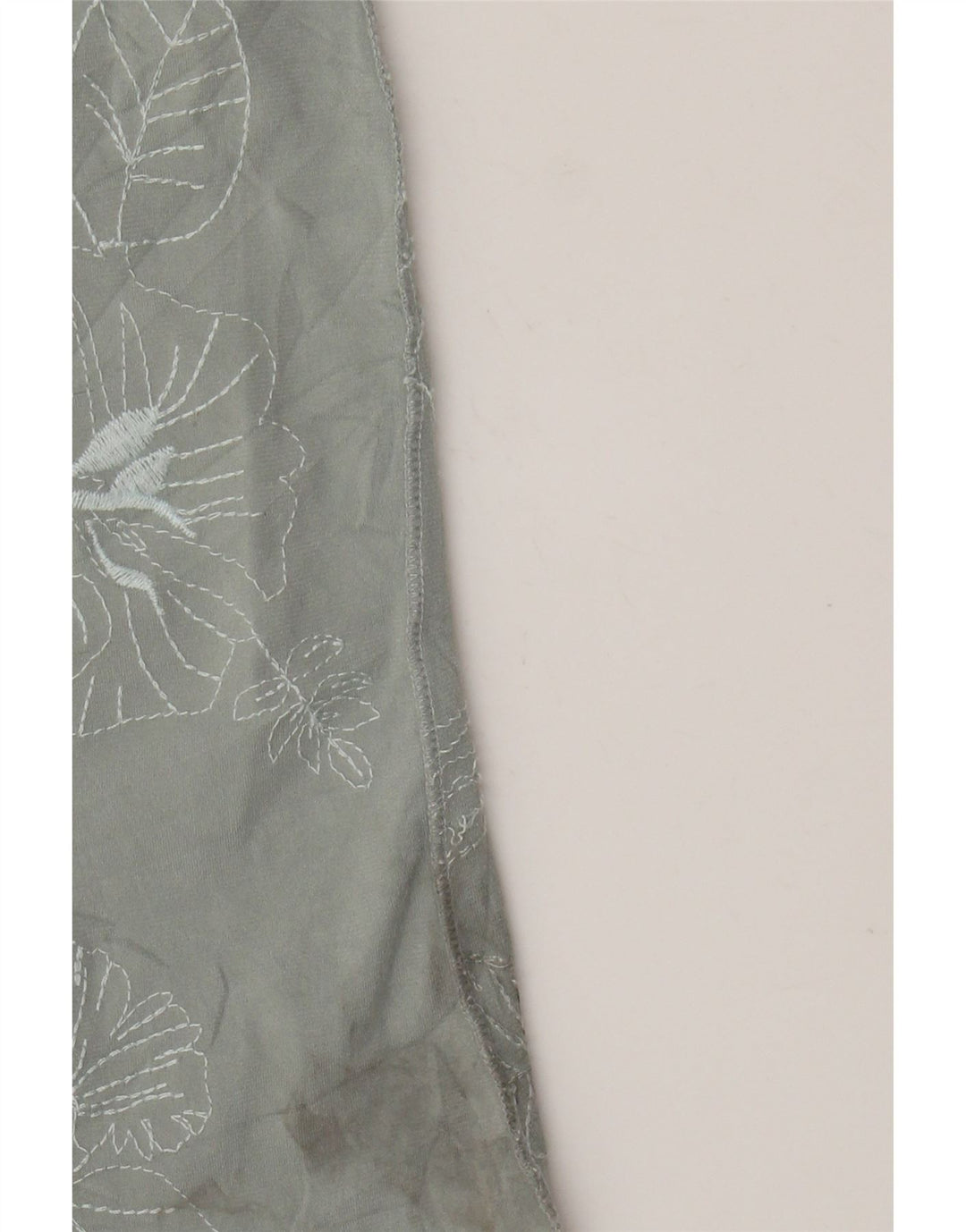 Túnica feminina BCBGMAXAZRIA UK 14 grande poliéster floral verde