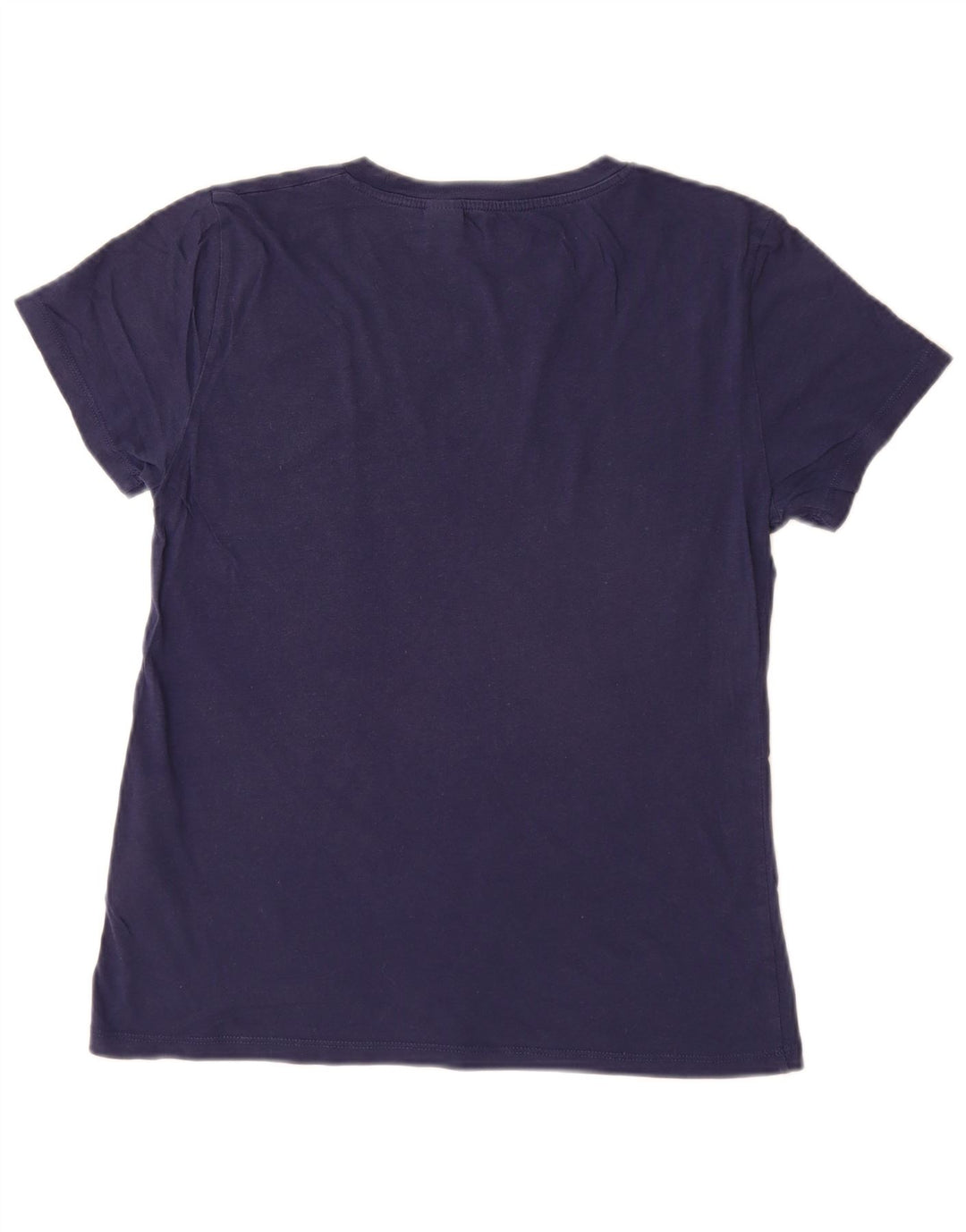 Camiseta feminina gráfica LEVI'S UK 10 pequena algodão azul marinho