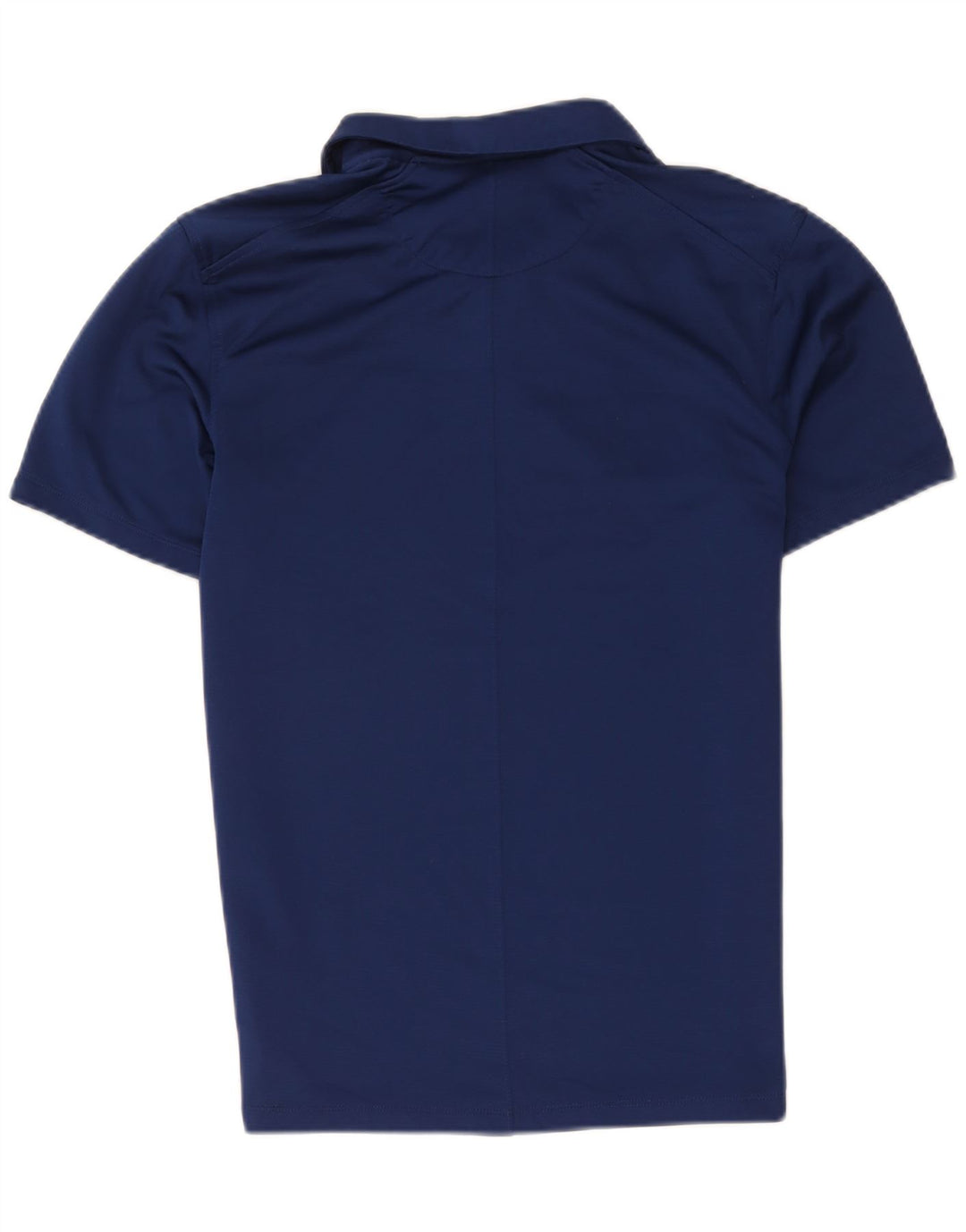 Camisa polo masculina Nike Dri Fit pequena azul marinho poliéster