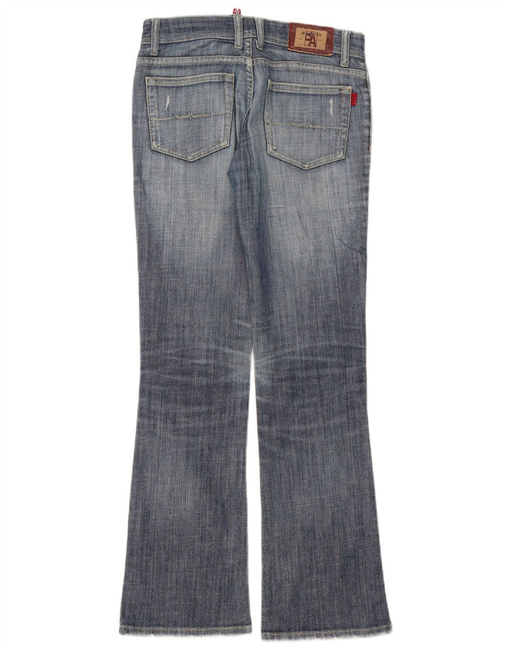 Jeans vintage feminino bootcut W27 L31 azul