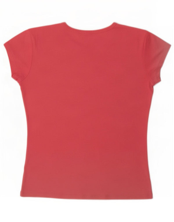 Top T-Shirt Menina Benetton 10-11 Anos Rosa