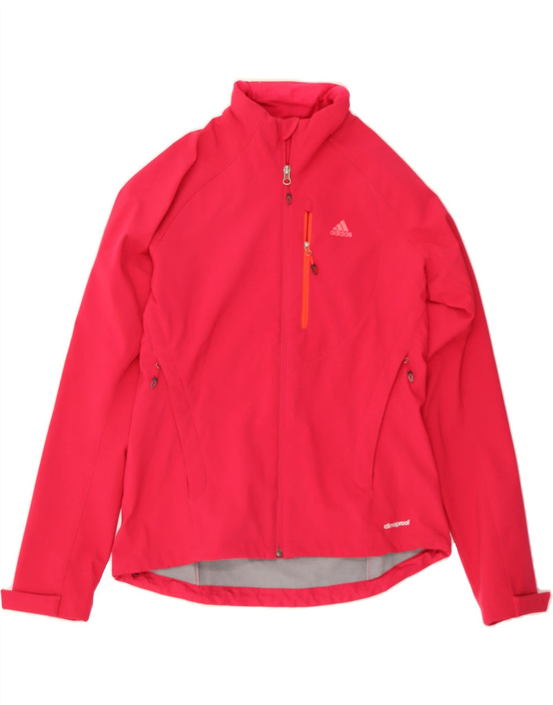 ADIDAS Womens Windbreaker Jacket UK 16 Large Pink Polyester Sports Vintage Adidas and Second-Hand Adidas from Messina Hembry 