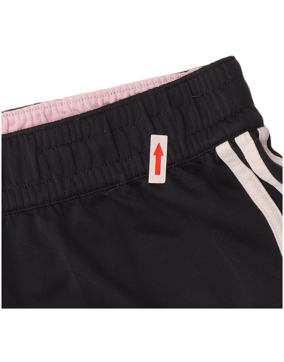 Shorts esportivos femininos Adidas UK 16 grande poliéster azul marinho