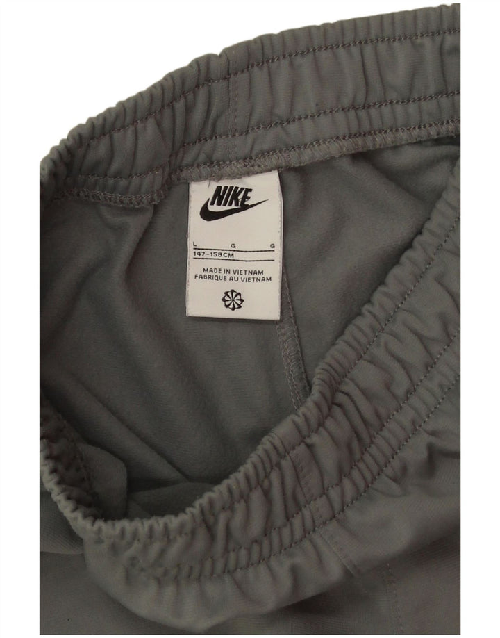 Calça de treino Nike Boys Joggers 12-13 anos grande cinza poliéster