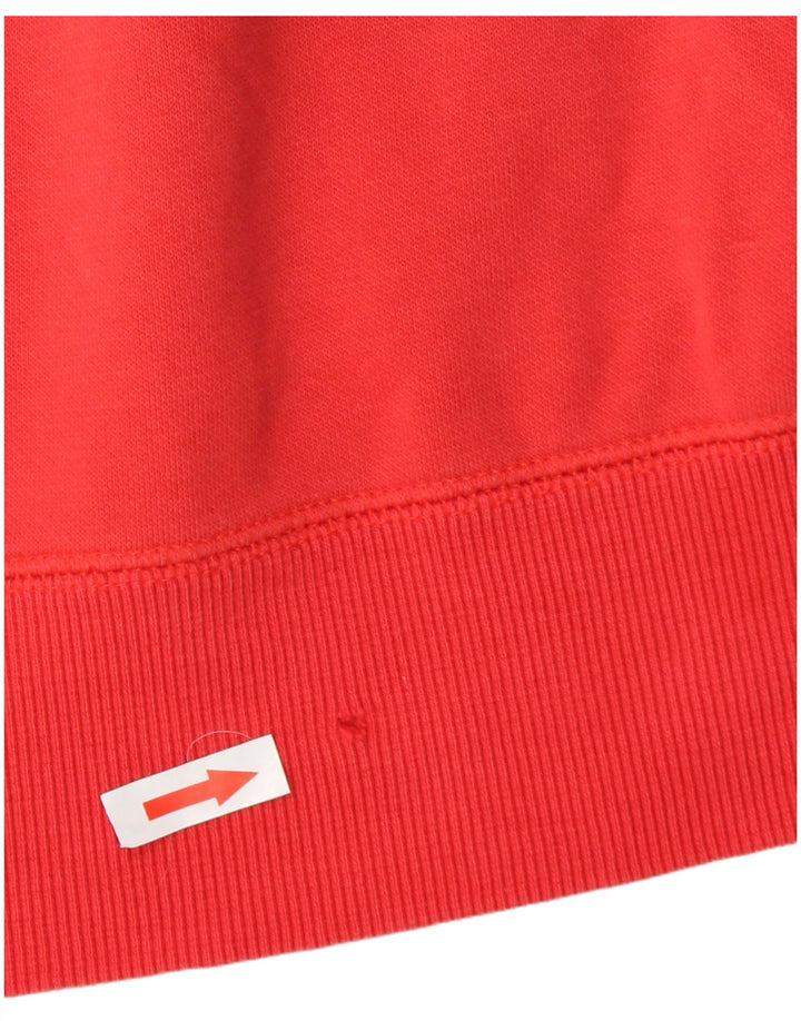 Puma Mens Hoodie Jumper XL Algodão Vermelho