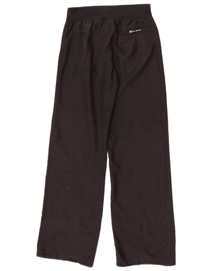 Calça de treino feminina Champion UK 10 poliéster preto pequeno