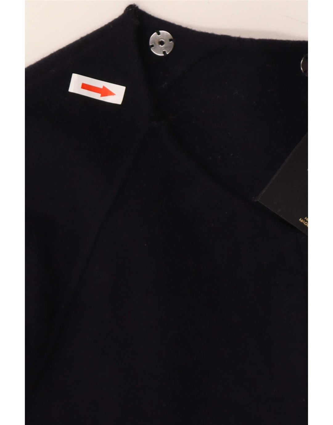 Jaqueta bomber feminina Massimo Dutti Reino Unido 16 grande lã azul marinho