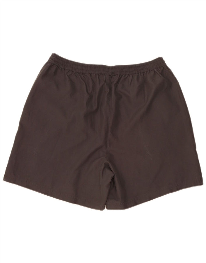 Fila Mens Graphic Sport Shorts Grande Cinza Colourblock Poliéster