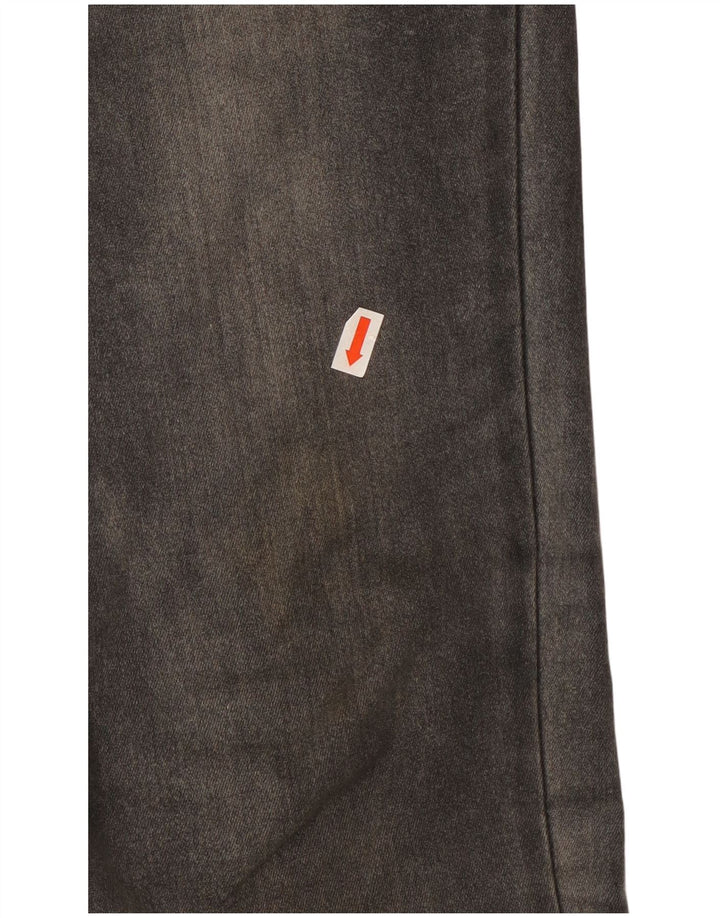 Calça jeans feminina Levi's 710 Super Skinny W31 L32 cinza algodão