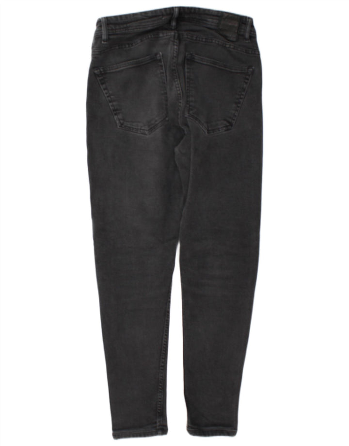 Zara Mens Tapered Jeans EU 42 Médio W32 L30 Cinza
