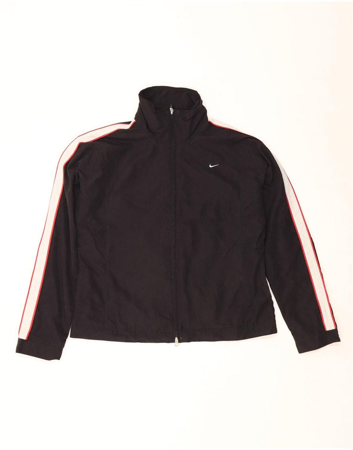 Jaqueta Nike Feminina Treino Top US 16/18 XL Preto Colorblock Poliéster