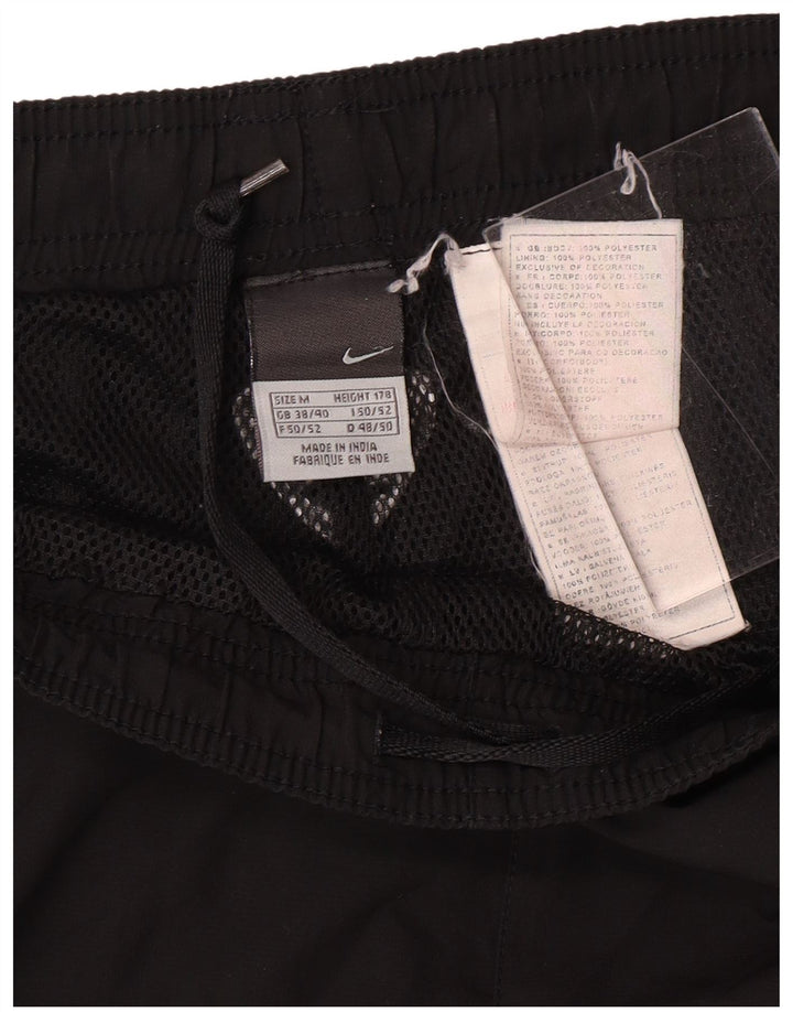 Calça de treino masculina NIKE UK 38/40 poliéster preto médio
