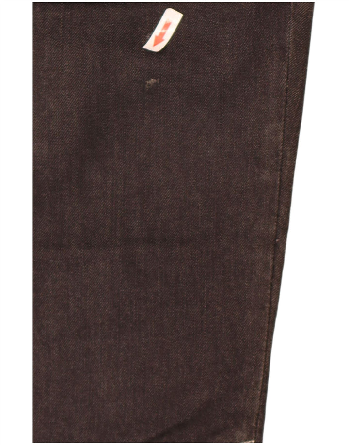 Bermuda jeans feminina diesel W30 algodão marrom médio