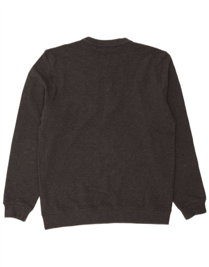 Suéter gráfico masculino TOMMY HILFIGER com bloco colorido cinza médio