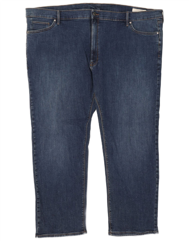 Jeans retos masculinos Marks & Spencer W50 L29 algodão azul