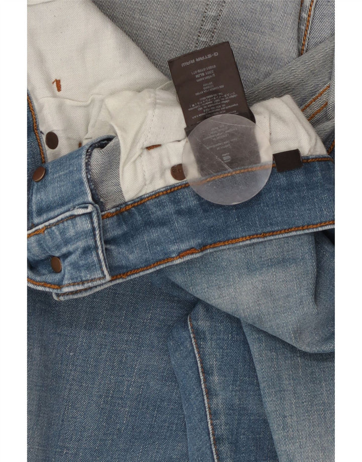 G-STAR Masculino 3301 Jeans Slim W34 L34 Azul Algodão