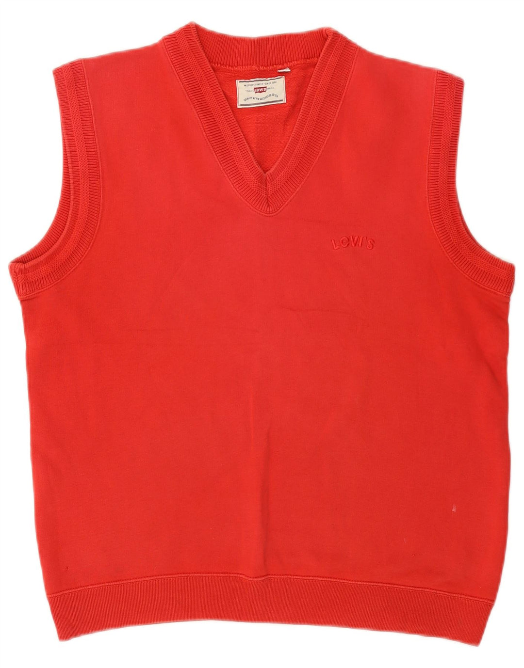 Regata masculina Levi's Vest pequena vermelha