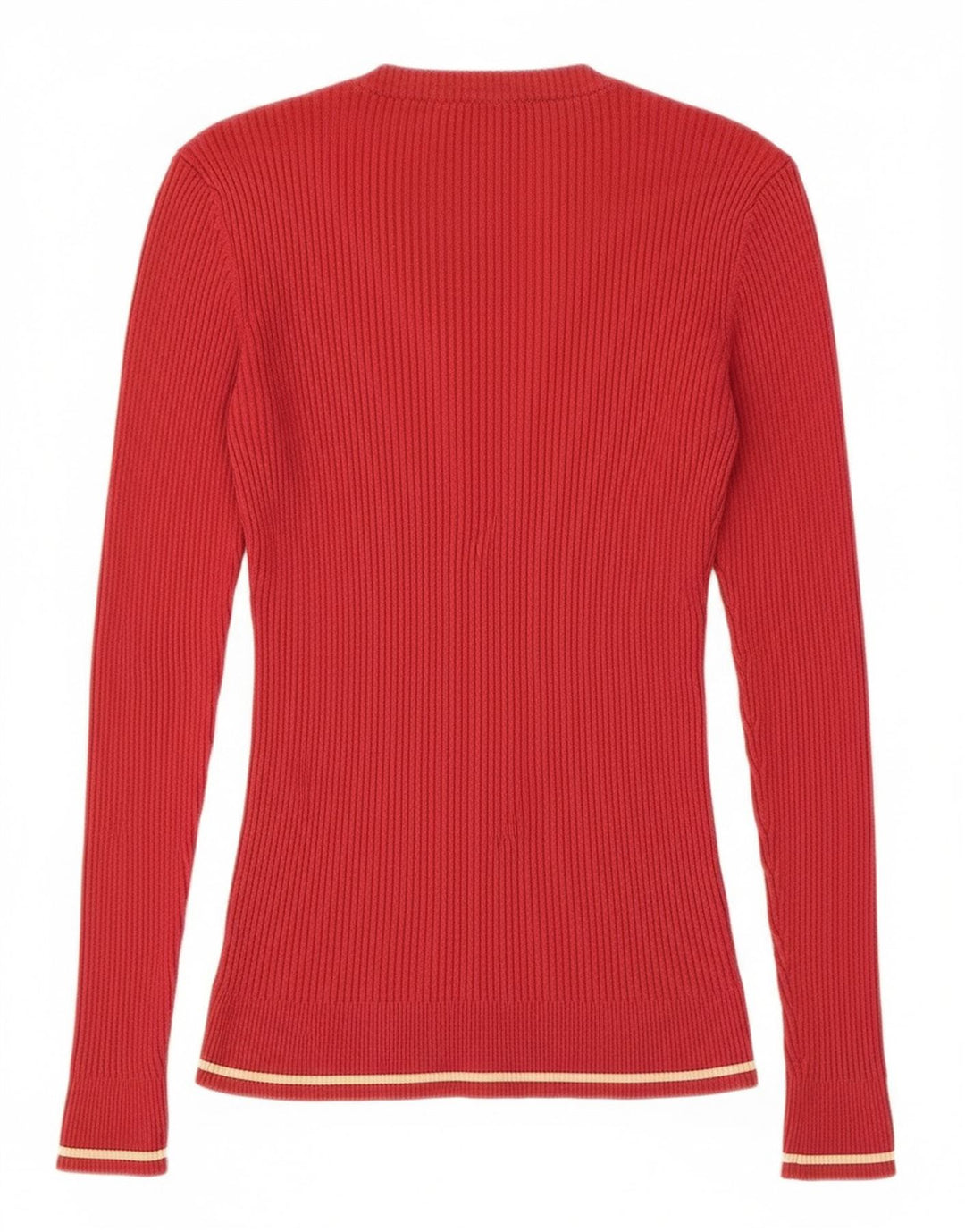 Suéter feminino Colmar com gola canoa UK 12 vermelho médio