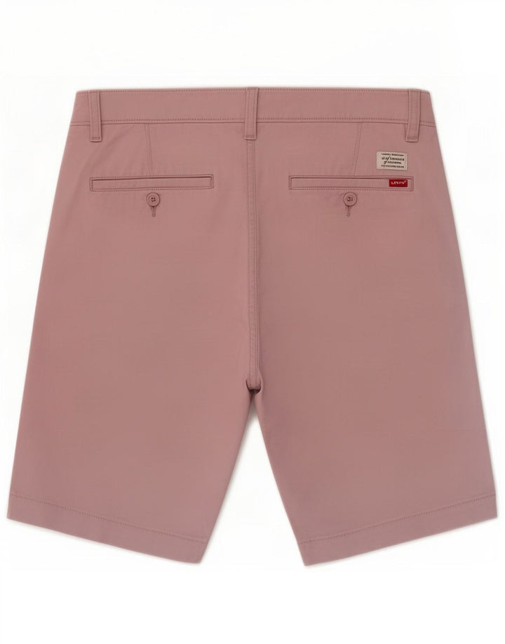 Shorts Chino Masculino Levi's W31 Médio Algodão Rosa