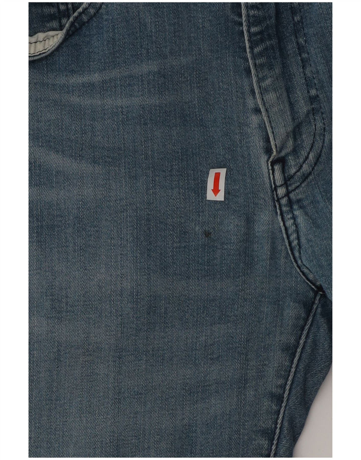 LEVI'S Masculino 502 Tapered Jeans W32 L32 Azul Algodão