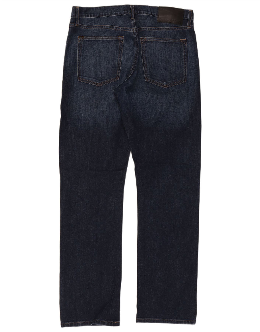 Eddie Bauer Calça jeans reta masculina W34 L32 algodão azul