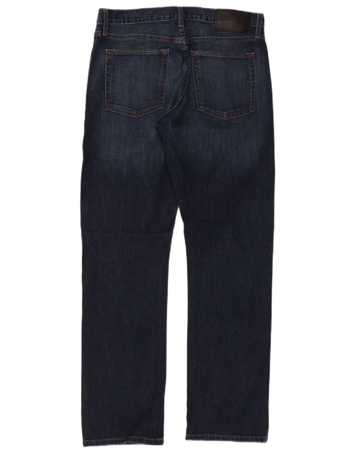 Eddie Bauer Calça jeans reta masculina W34 L32 algodão azul