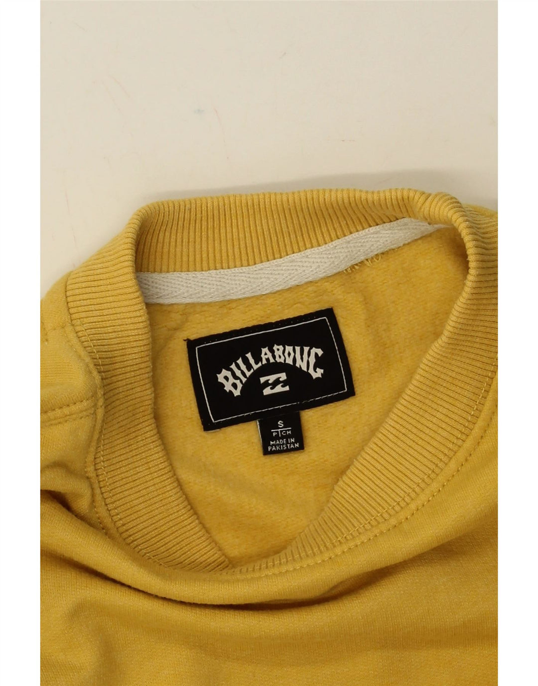 Billabong moletom masculino jumper pequeno amarelo