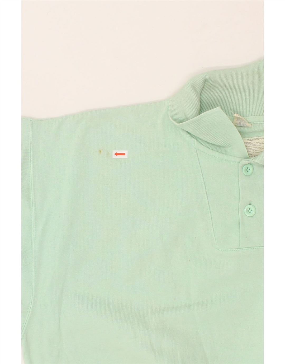 CHAMPION Mens Polo Shirt Large Green Cotton Vintage Champion and Second-Hand Champion from Messina Hembry 