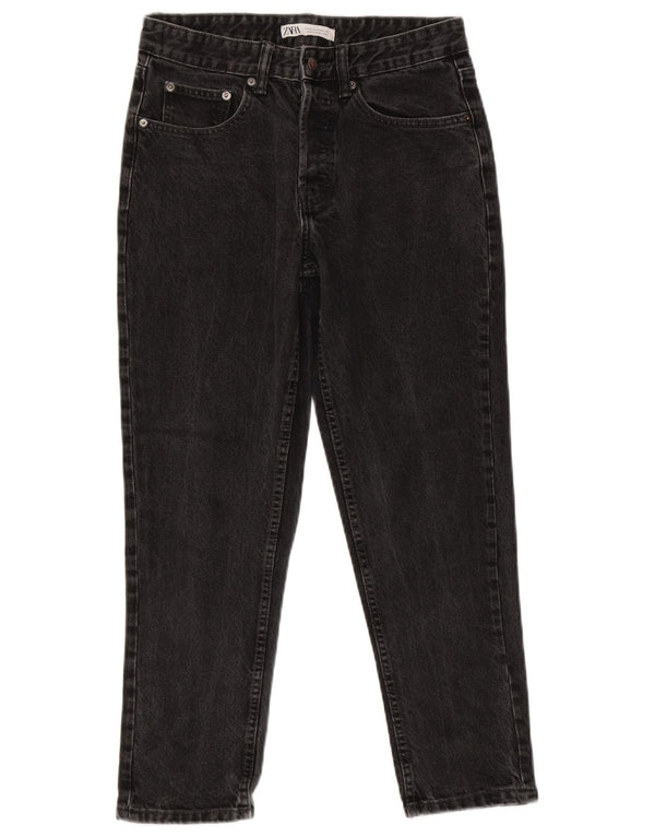 Zara Mens Slim Jeans EU 38 Pequeno W30 L26 Algodão Cinza