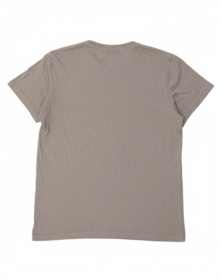 Camiseta masculina GANT Regular Fit Top XL Algodão Cinza