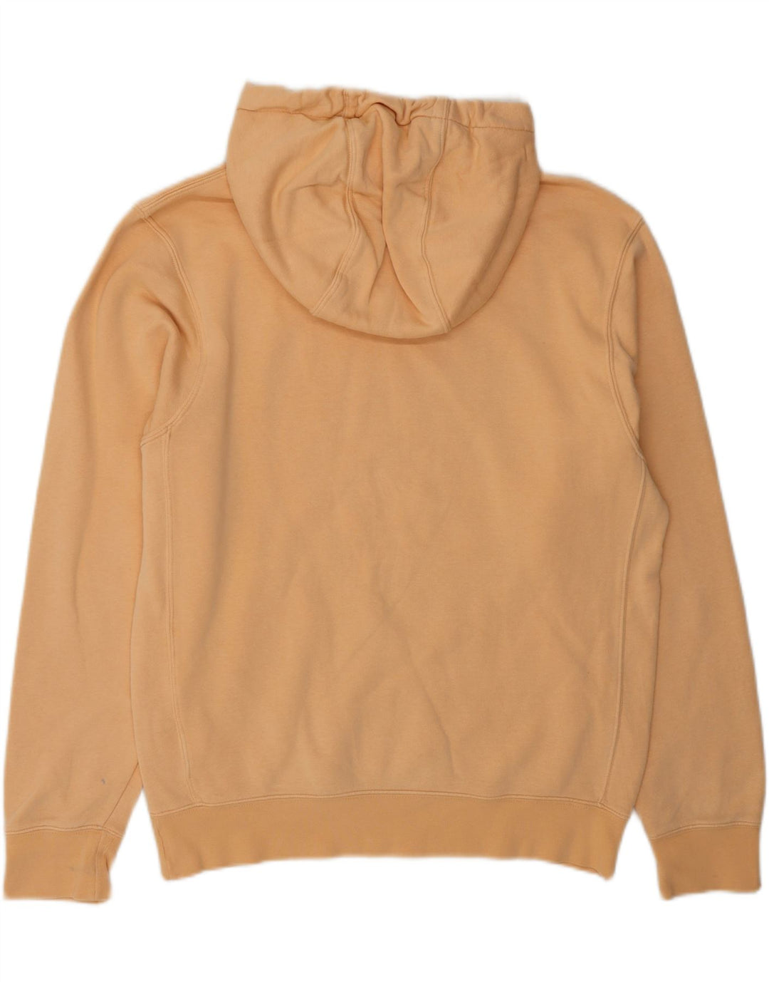 NIKE Mens Hoodie Jumper Pequeno Laranja Algodão