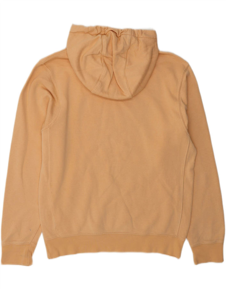 NIKE Mens Hoodie Jumper Pequeno Laranja Algodão