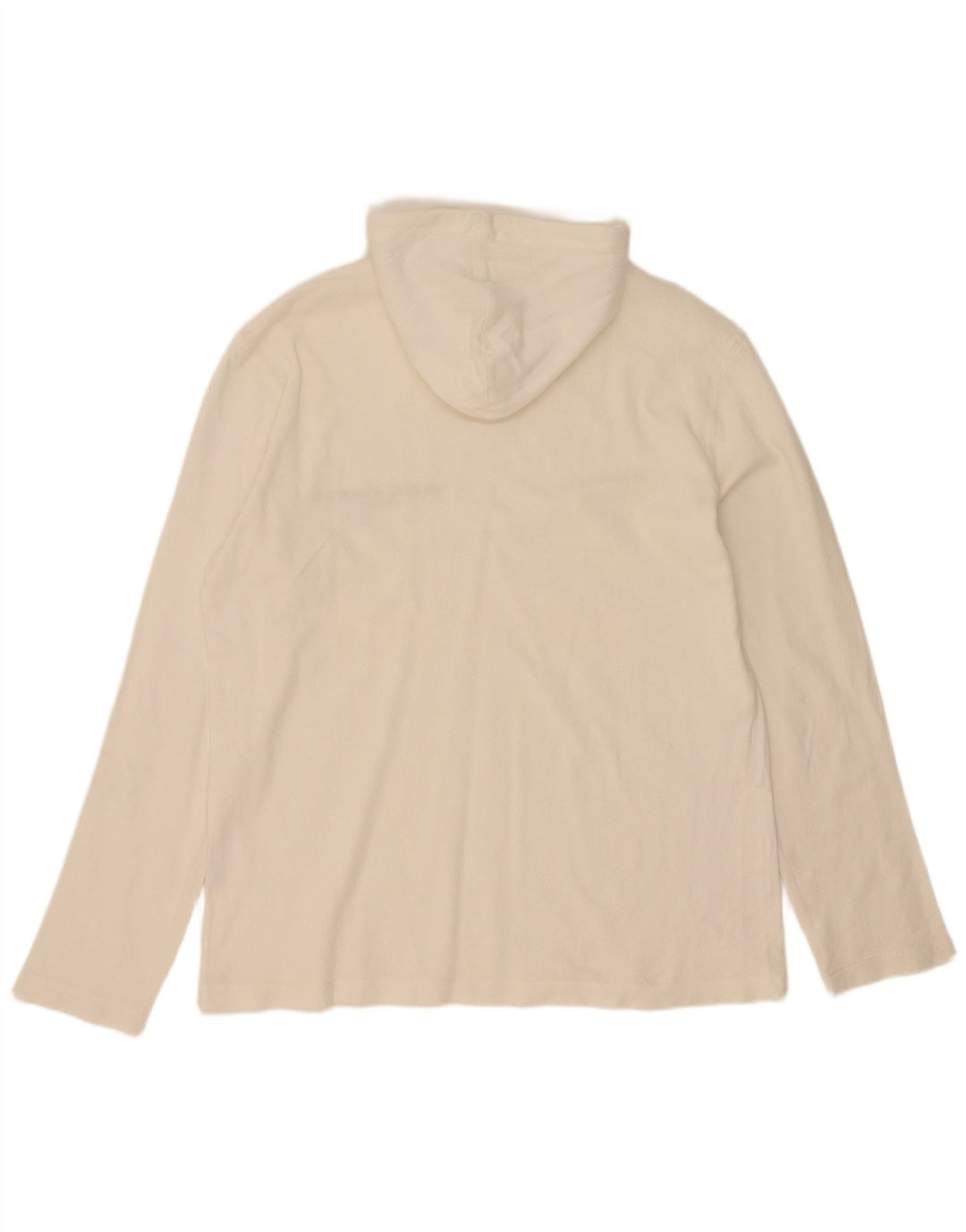 Top gráfico masculino com capuz e manga comprida de algodão branco grande a gás