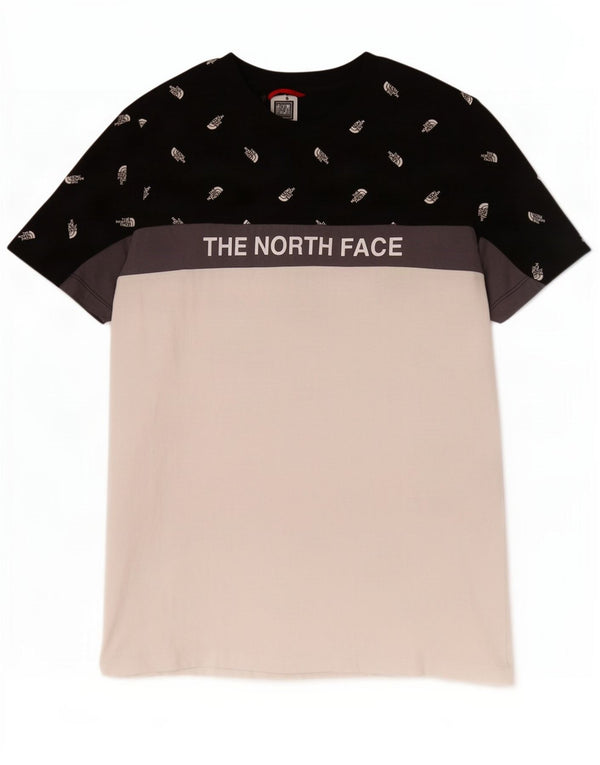 Camiseta The North Face Boys Graphic 14-15 Anos XL Branco Colorblock