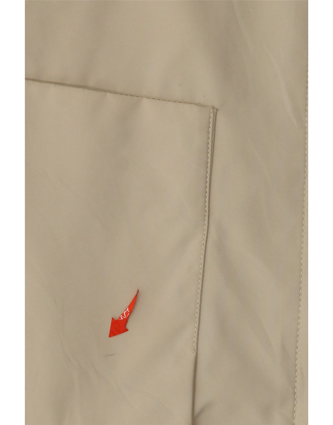 Jaqueta bomber feminina Trussardi Jeans IT 46 grande algodão bege