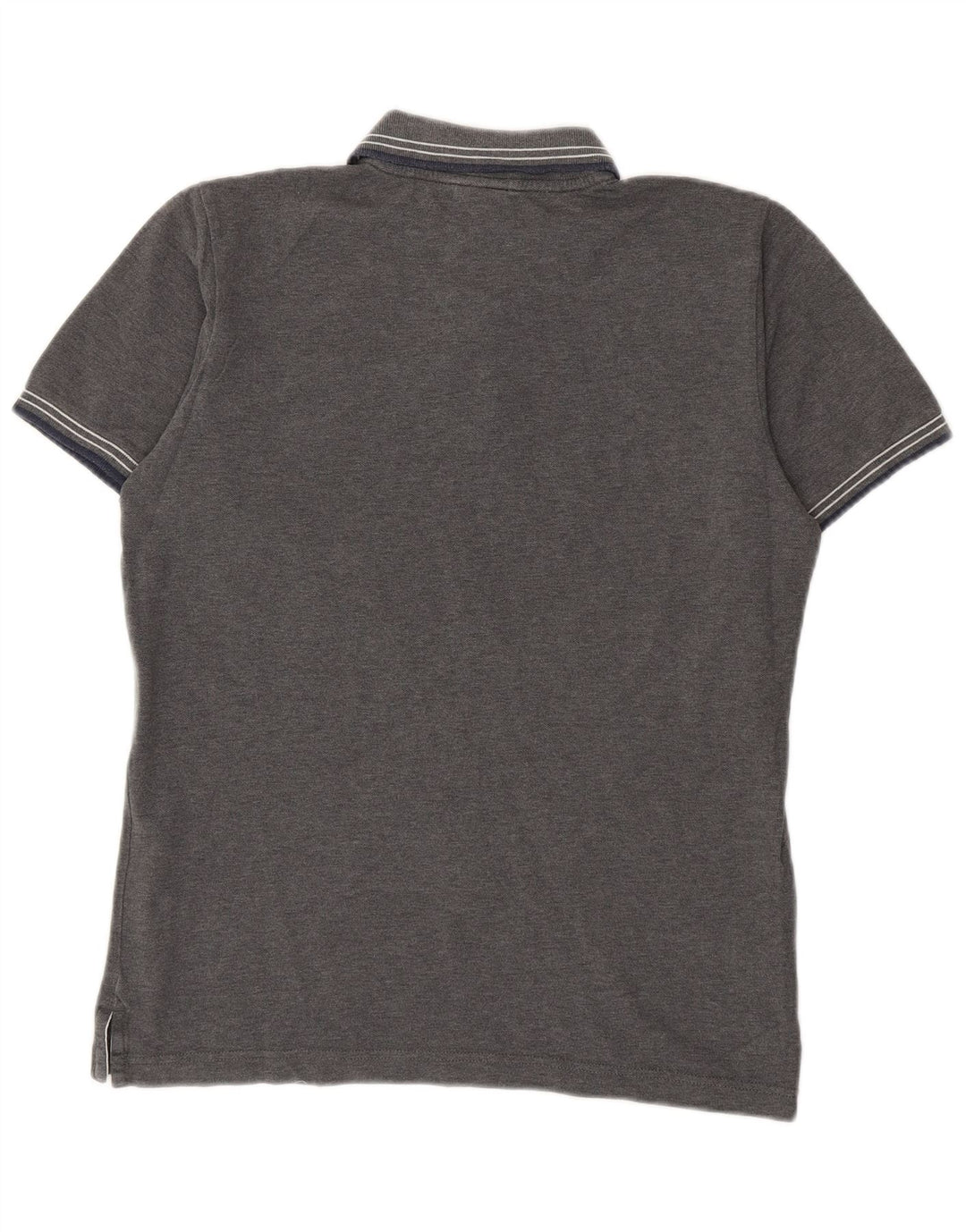 Camisa polo masculina North Sails algodão cinza médio