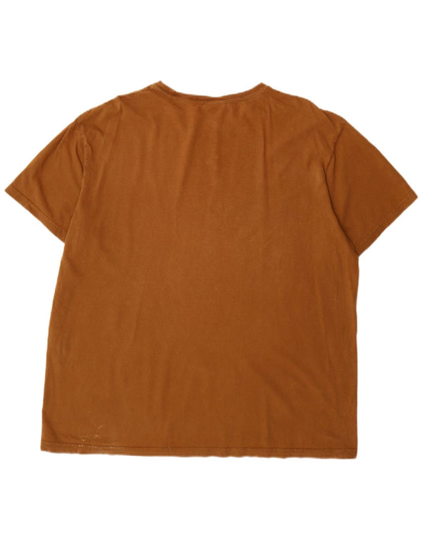 Polo Ralph Lauren Camiseta masculina grande algodão bege