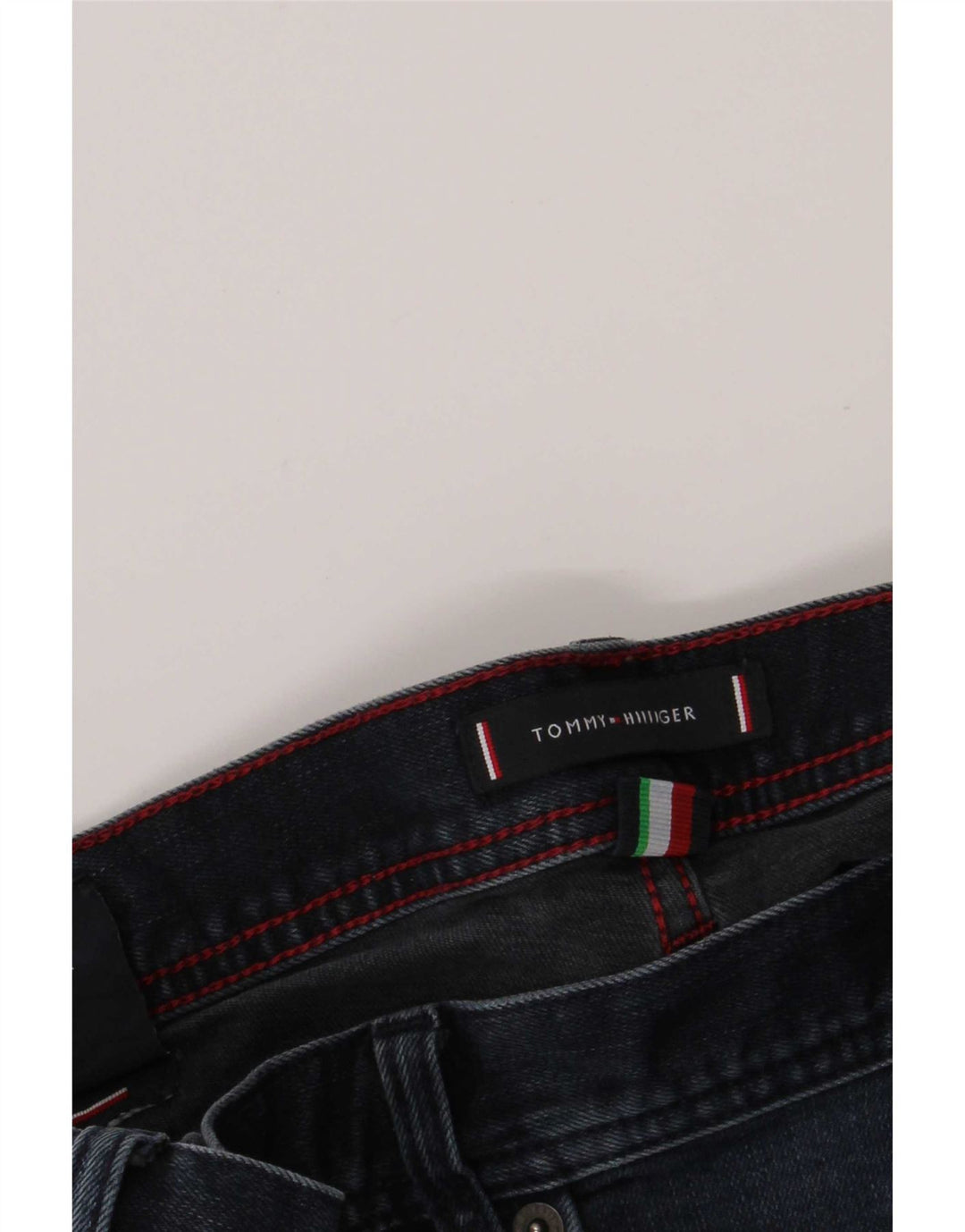 Tommy Hilfiger Masculino Bleecker Slim Jeans W36 L32 Azul Algodão