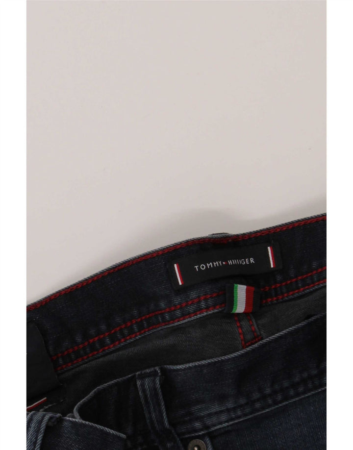 Tommy Hilfiger Masculino Bleecker Slim Jeans W36 L32 Azul Algodão