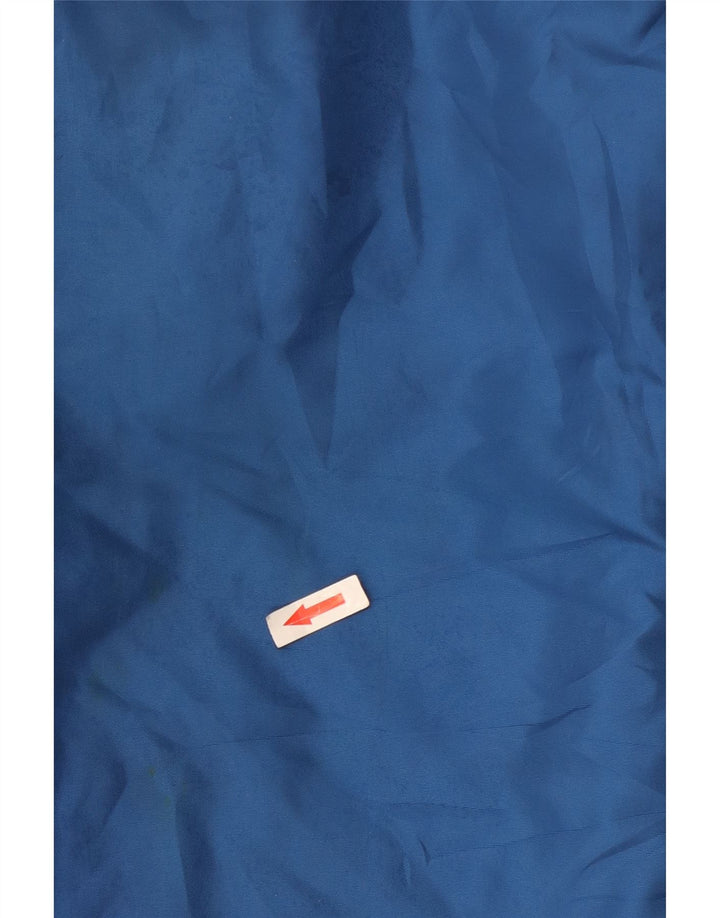 Macacão de esqui masculino Fila com capuz IT 48 poliéster colorblock azul médio