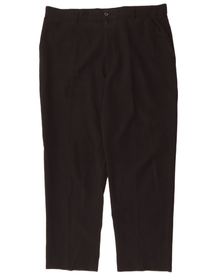 Calça Chino Masculina Cônica FARAH W42 L31 Poliéster Preto