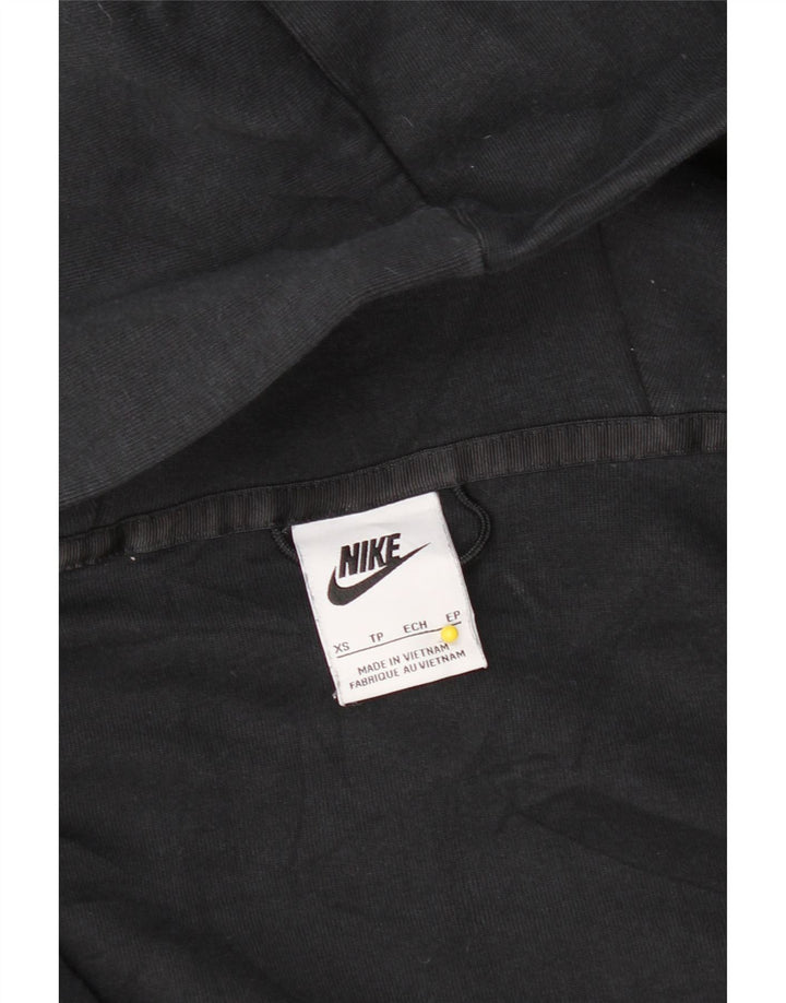 NIKE Mens Zip Hoodie Sweater XS Navy Blue Cotton Vintage Nike and Second-Hand Nike from Messina Hembry 