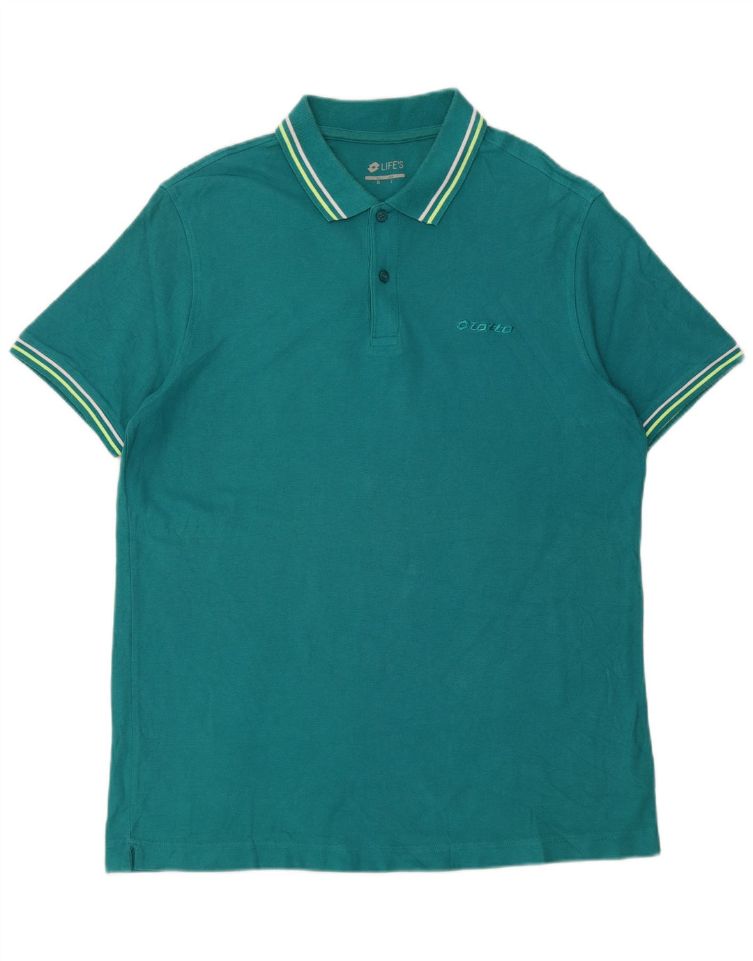 Camisa polo masculina Lotto grande verde