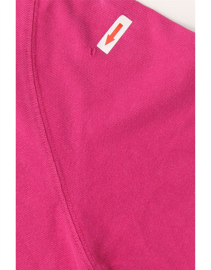 Camisa polo masculina JOULES Classic Fit algodão rosa médio