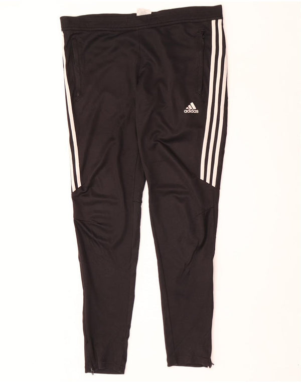 Calça Adidas Climacool Feminina UK 12/14 Médio Preto Poliéster