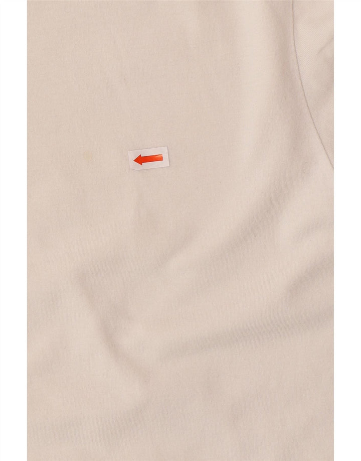 Camiseta masculina LEVI'S Slim Fit Top XL de algodão branco