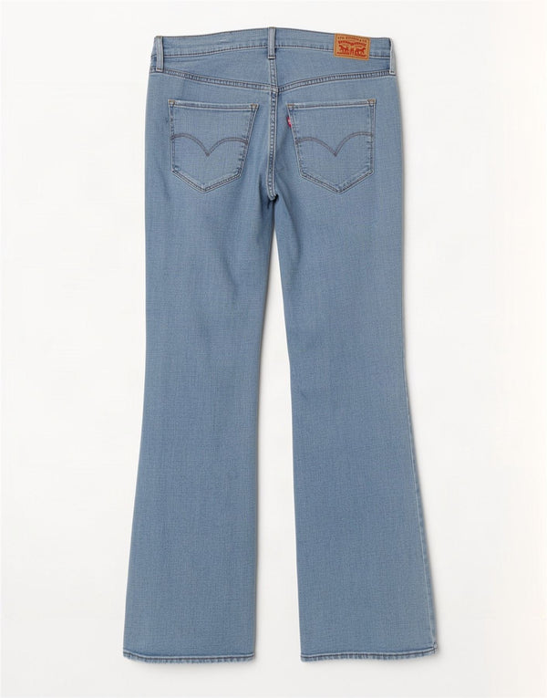 Calça jeans feminina Levi's 315 Shaping Bootcut US 14 XL W34 L31 azul algodão