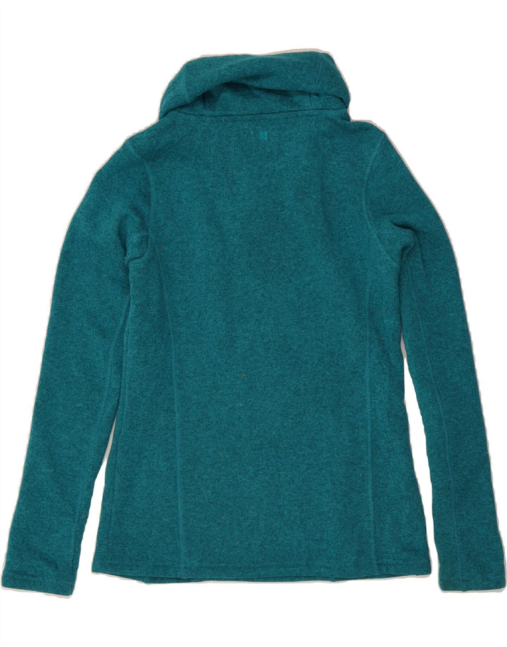 MOUNTAIN WAREHOUSE Womens Sweatshirt Jumper UK 12 Medium Turquoise Flecked Vintage Mountain Warehouse and Second-Hand Mountain Warehouse from Messina Hembry 